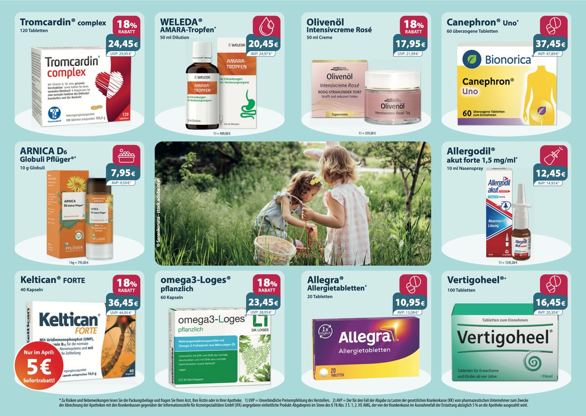 Unsere aktuellen Monatsangebote und Rabattcoupons